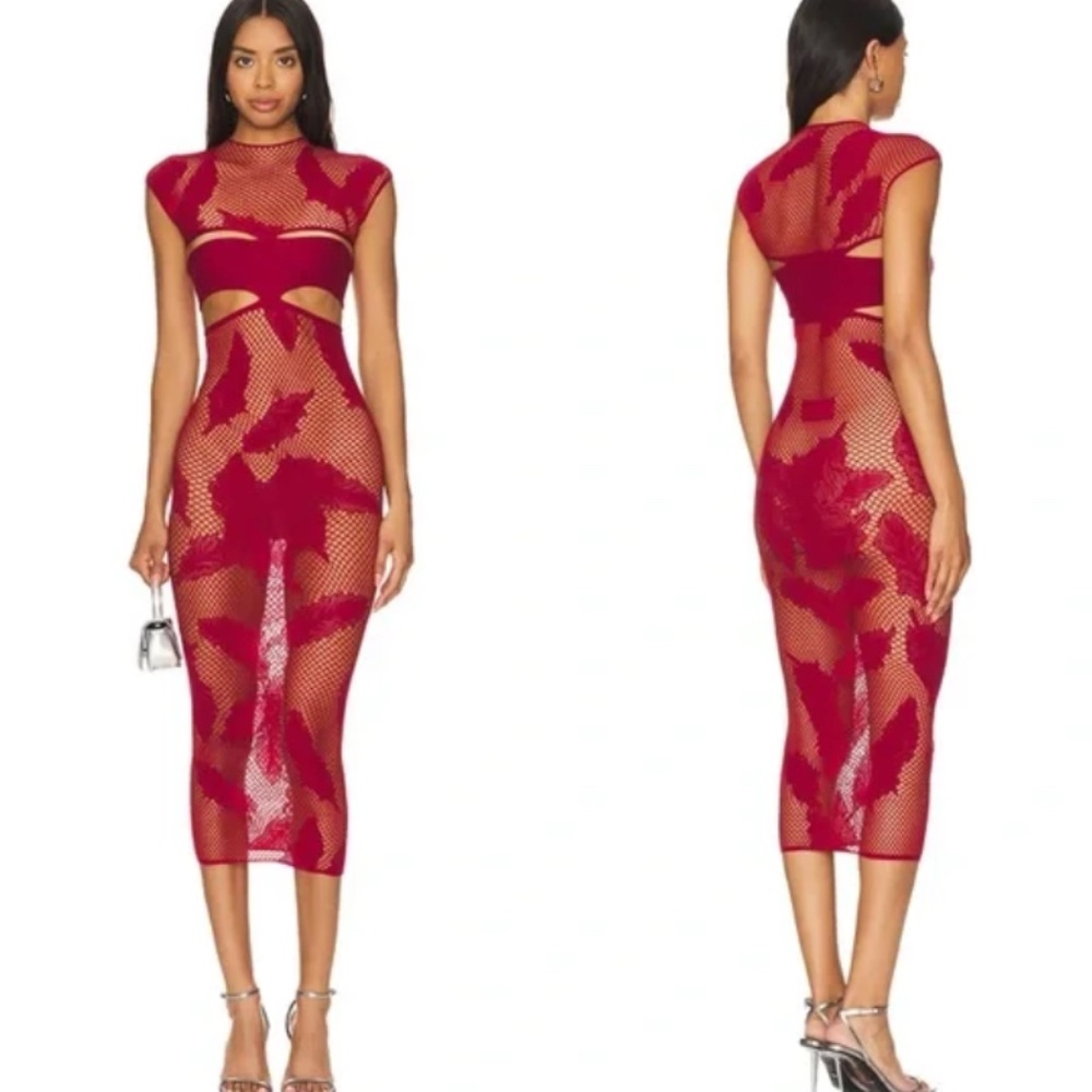 POSTER GIRL JA'MIE DRESS in Red